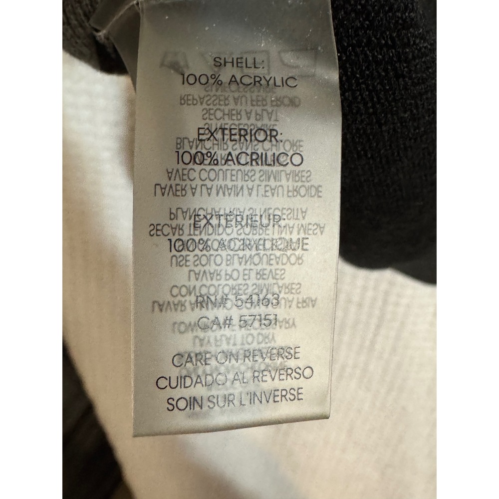 Calvin Klein Colorblock Poncho Sweater Oversized Women's - Picture 4 of 5